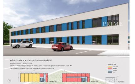 NA PRENÁJOM Budova 1039 m2 + parkovisko 5000 m2 - ROZVOJOVÁ ULICA, KOŠICE