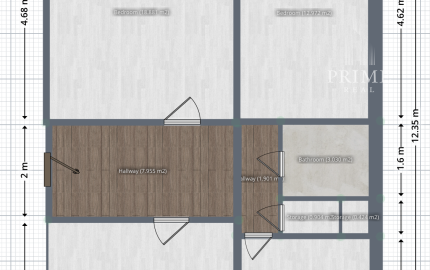 Na predaj 3 izb. byt- Bruselská ulica, Sídlisko Ťahanovce v Košiciach