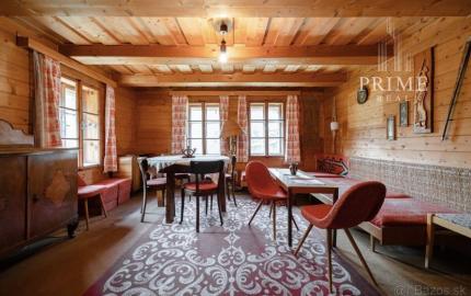 Na predaj zrubová chalupa - Hačava