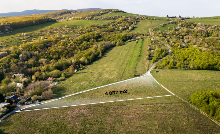 Na predaj rekreačný / investičný pozemok, Kavečany – 4 837 m² - fotografia 4