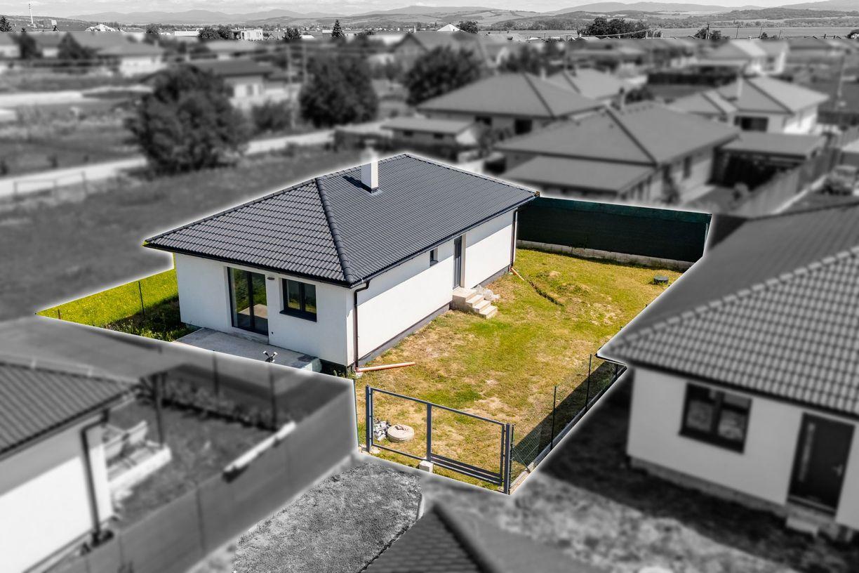 NA PREDAJ 3,5 izbová novostavba Rodinného domu v Geči- BUNGALOV